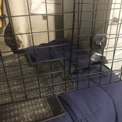 Just A Cage To Keep Ur Dog From Jumping In Ur Front Seat.