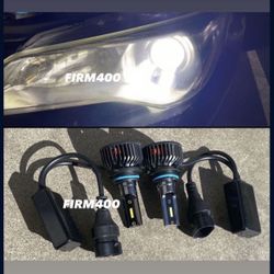 9006 HB4 6K BRIGHT WHITE 16000 LUMENS LED LIGHTS $40