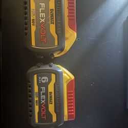 Dewalt flex volt batteries both for $260 FIRM