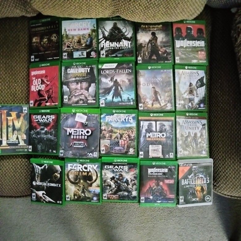 Used Xbox one games...