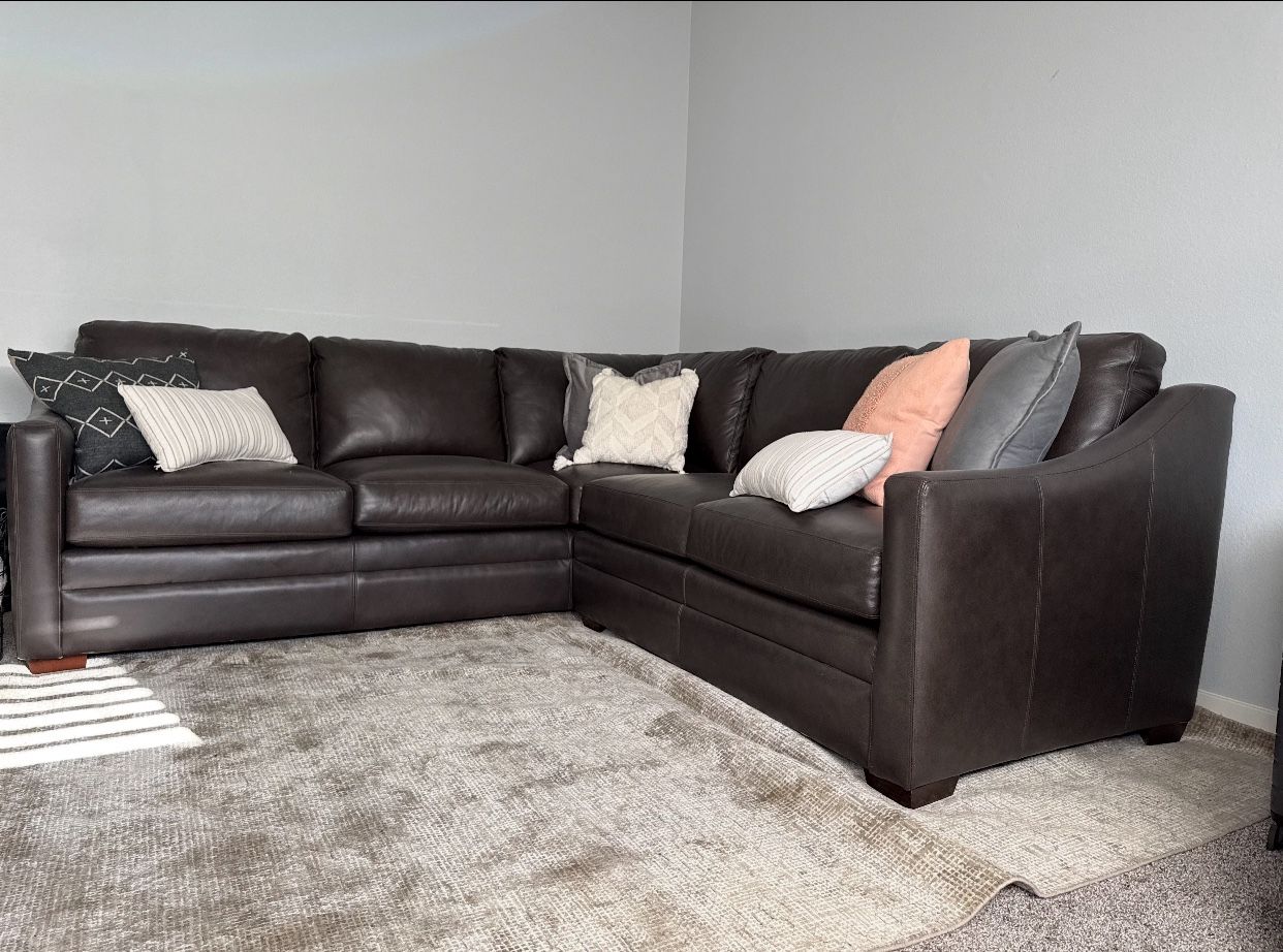 URGENT!! new leather couch