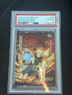 Naruto Serialized PSA 10