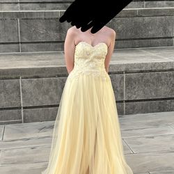 Yellow Prom Dress