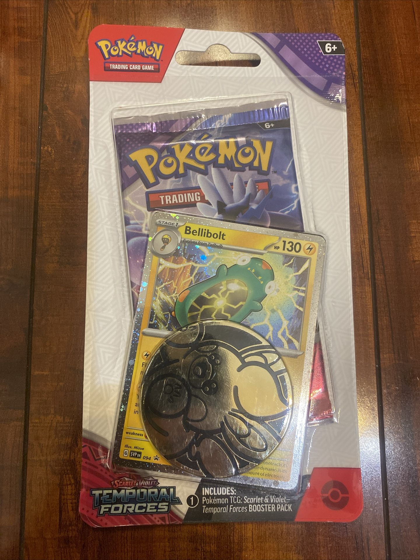 Pokemon Temporal Forces Promo Blister Pack Carvanha & Bellibolt! Brand New/Sealed!