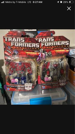Transformers Generations Cybertronian Optimus Prime & Megatron