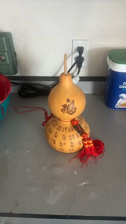 Chinese Feng Shui Gourd Decoration with Tassel