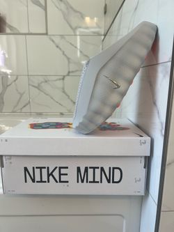 Nike mind 001 slide light smoke grey size 11