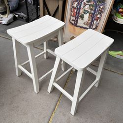 White Stools