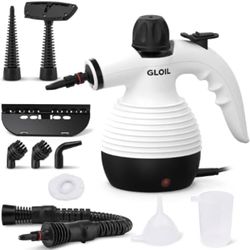 Handheld Steam Cleaner, Multifunctional High-Temperature Steam Cleaner, Portable Steam Cleaner Ideal for Cleaning Range Hoods, Microwaves, Tiles, Wind