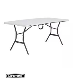 Lifetime Folding Table 6ft (white)