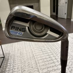 PING GOLF Club  G 6 iron TFC80 Sr Senior Flex Graphite 