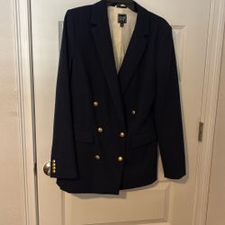 Navy Blue Sport Jacket In Perfect Condition Not Even Sure It Was Used