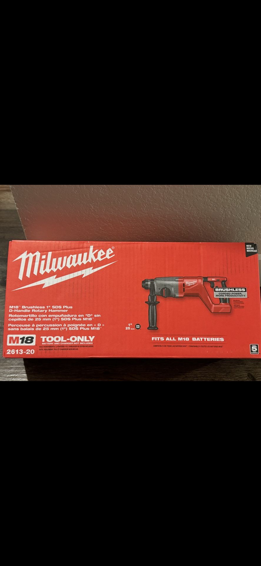 Milwaukee Rotary Hammer 1”
