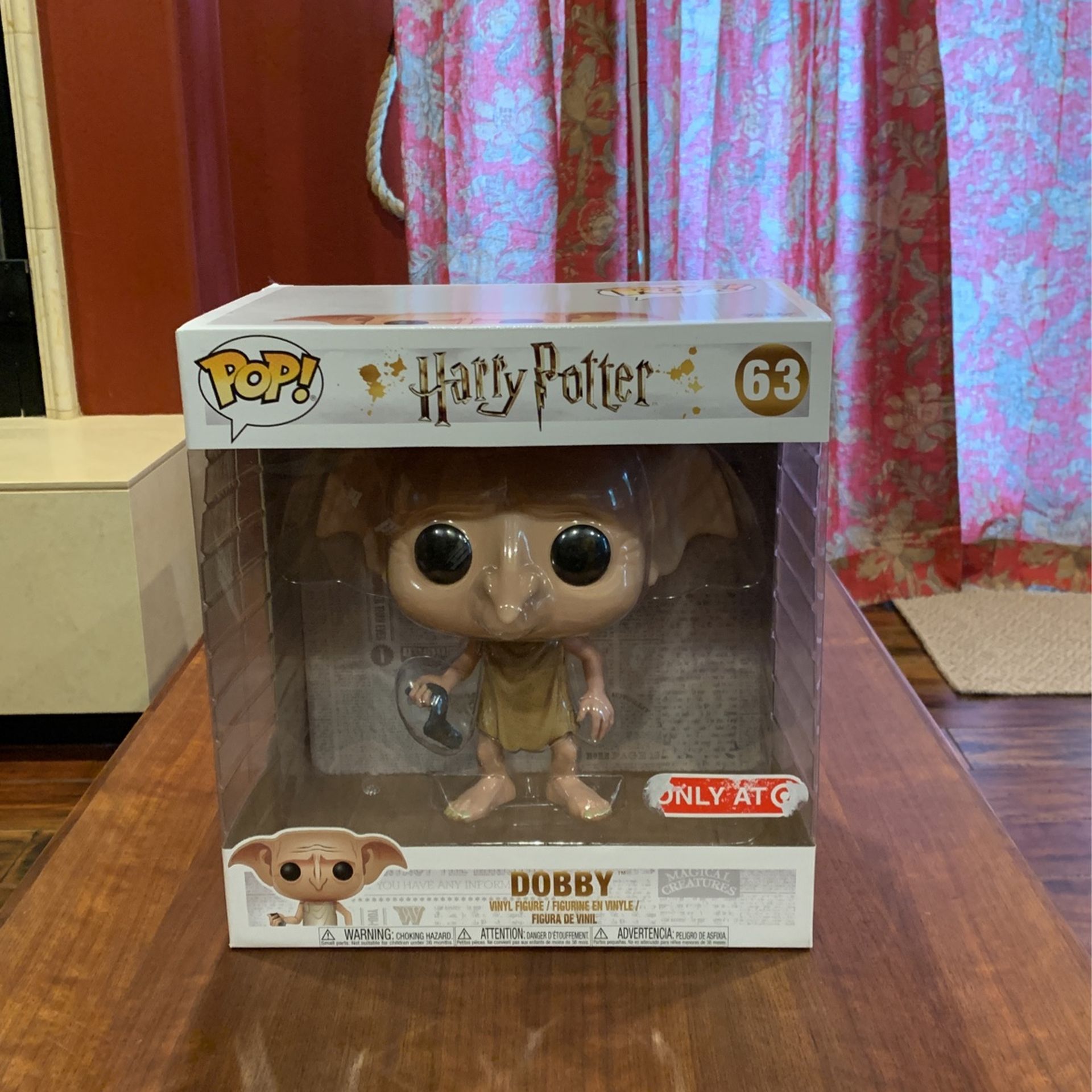 FUNKO, Harry Potter, (DOBBY) #63 NEW IN BOX 