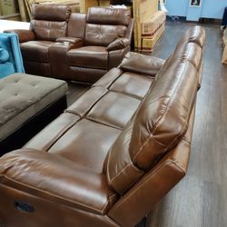 New Recliner Sofa And Loveseat