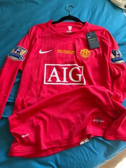 Manchester United 2008 Champions League Final Jersey