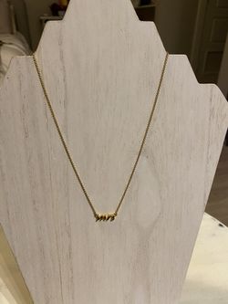 Kate Spade “Mrs” Necklace
