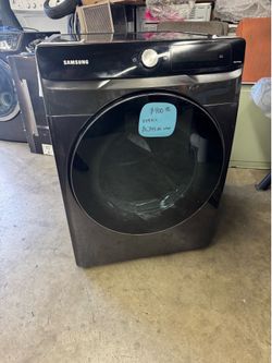 Stam gas dryer front load Samsung 7.5 cu Ft w 27