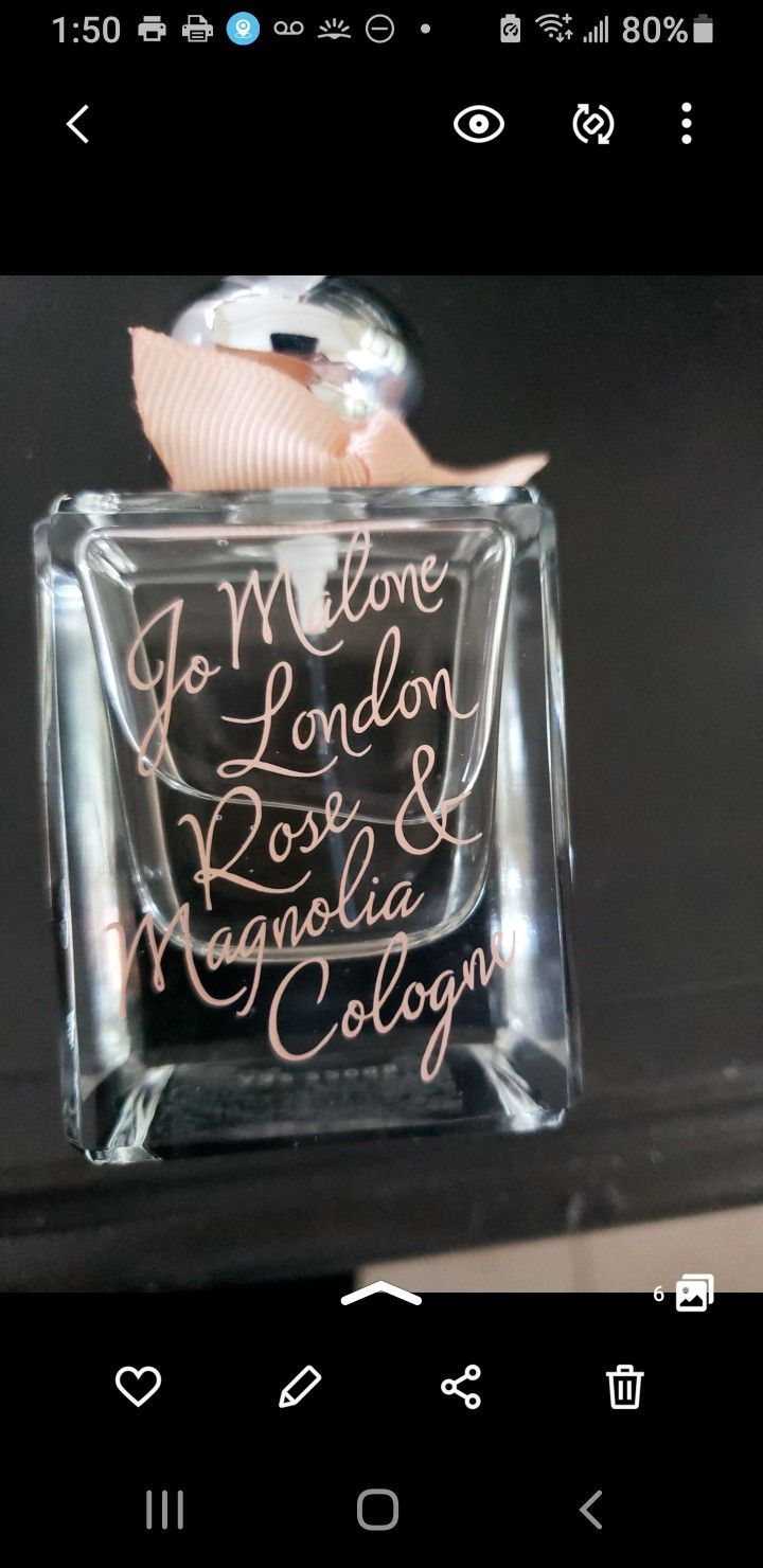 JO MALONE ROSE & MAGNOLIA COLOGNE Limited Edition SOLD OUT EVERYWHERE, NEW IN BOX AUTHENTIC 