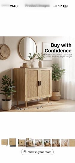 New in box buffet cabinet