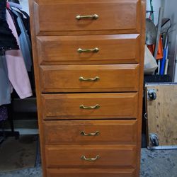7 Drawer Rolling Versatile  Dresser Chest