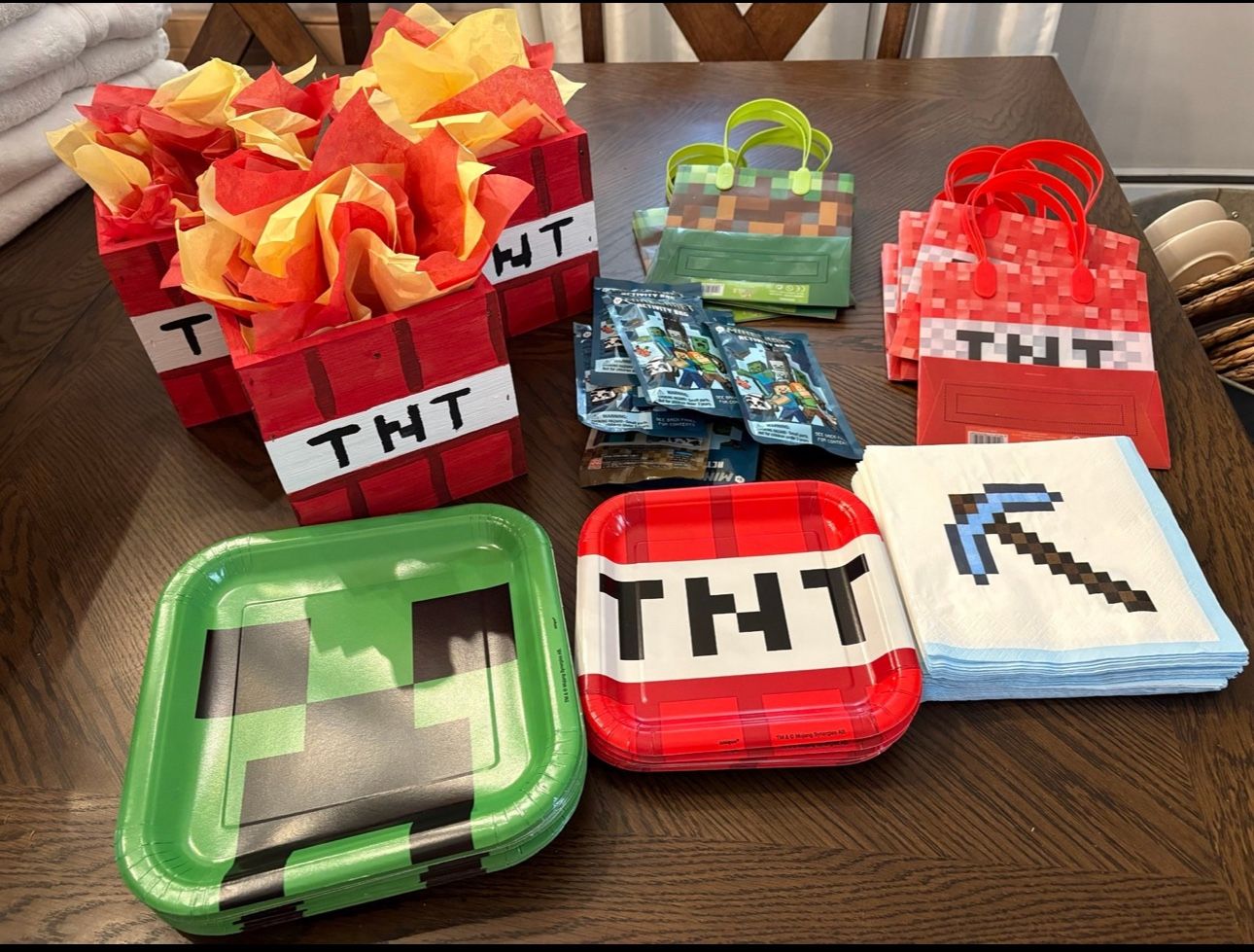 Minecraft Bundle Decorations- Opened