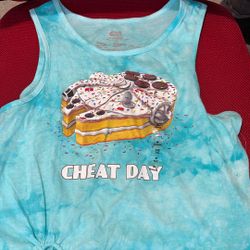Disney parks Star Wars cheat  day tank top size medium