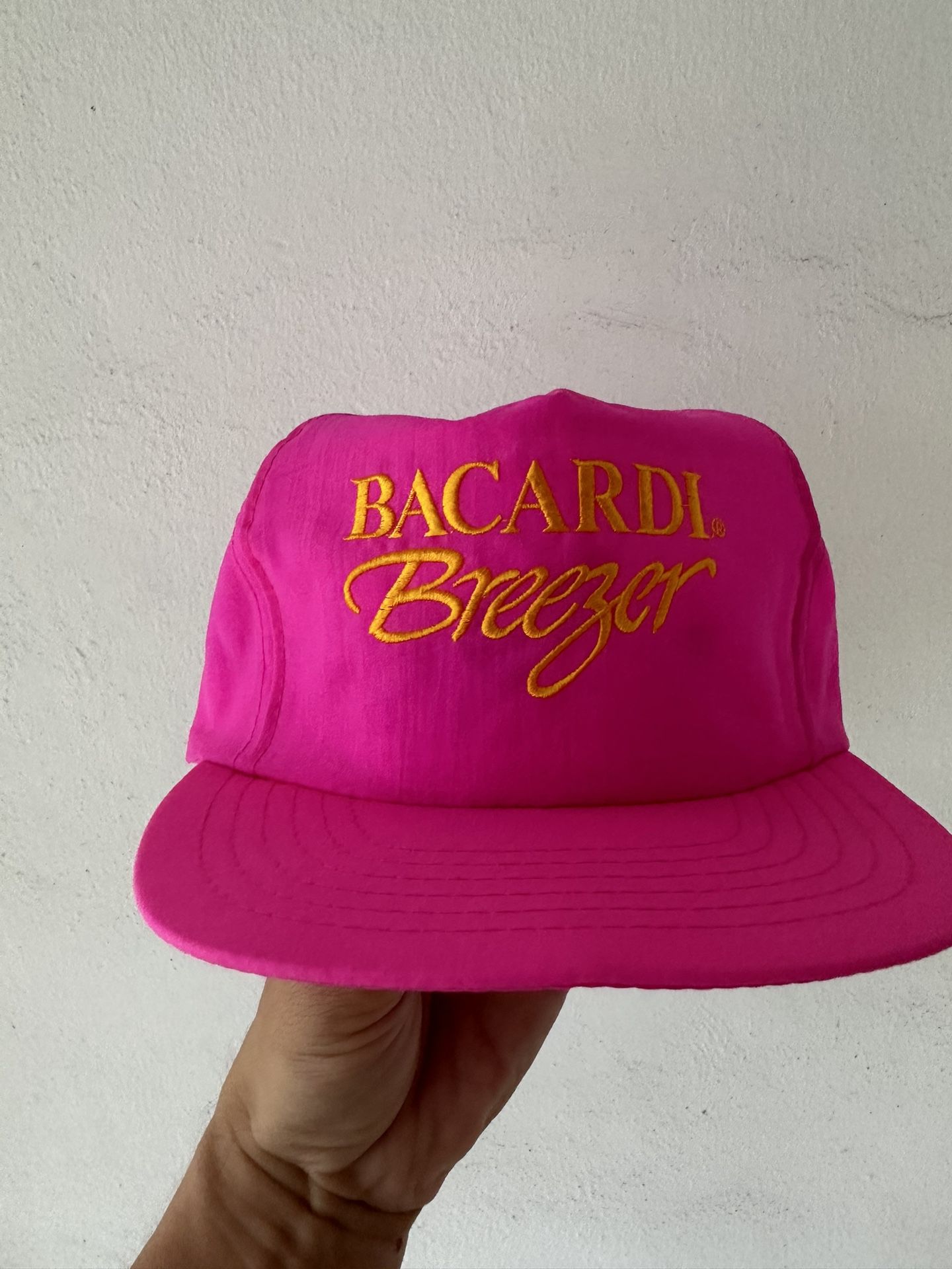 Vintage 90s Bacardi Breezer Nylon Hat
