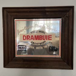 Vintage Drambuie Original Mirror 