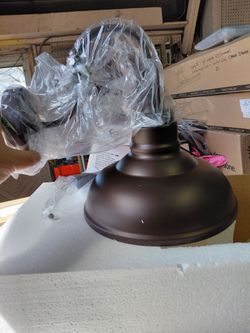 Zeya 11" outdoor Farmhouse style gooseneck wall light fixture in oil rubbed bronze,  few available