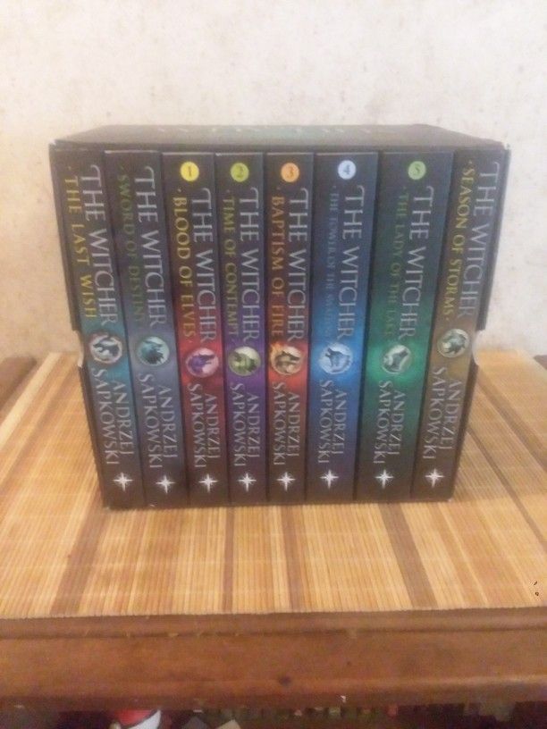 The Witcher Book Series Includes 8 Books Never Opened Books