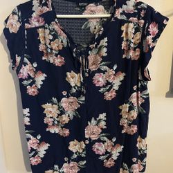 Buffalo David Bitton ladies XL short sleeve blouse