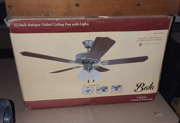 Bala Ceiling Fan For Sale In Anderson In Offerup