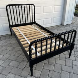 Crate And Barrel Spindle Twin Bed Frame 