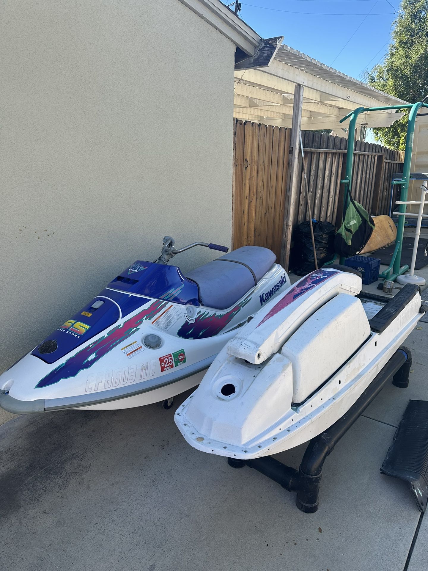 550sx and 750ss Hulls