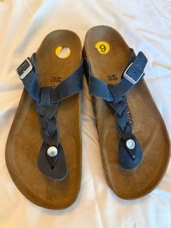 Birkenstock Navy Blue Size 9 New