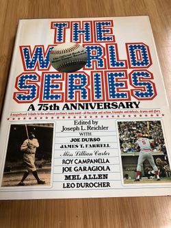  "The World Series: A 75th Anniversary" 1978 First Edition hardcover book