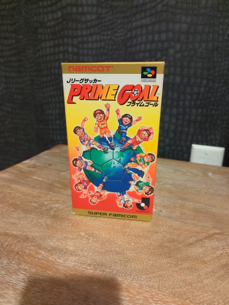 Super Famicom Prime Goal Mint CIB