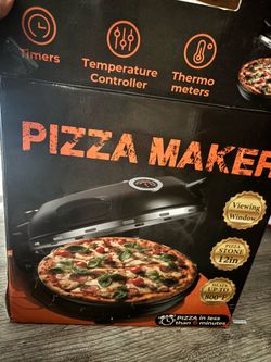 Pizza Maker with temperature controller