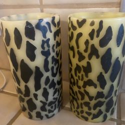 Leopard Battery Operated Candles