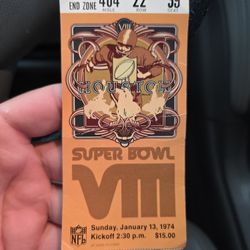 Superbowl Ticket