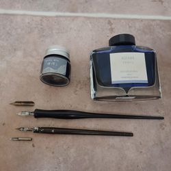 Ink and Pens - Calligraphy 