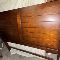 Full Wood Bed Frame   