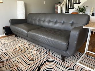 Room & Board Leather Sofa