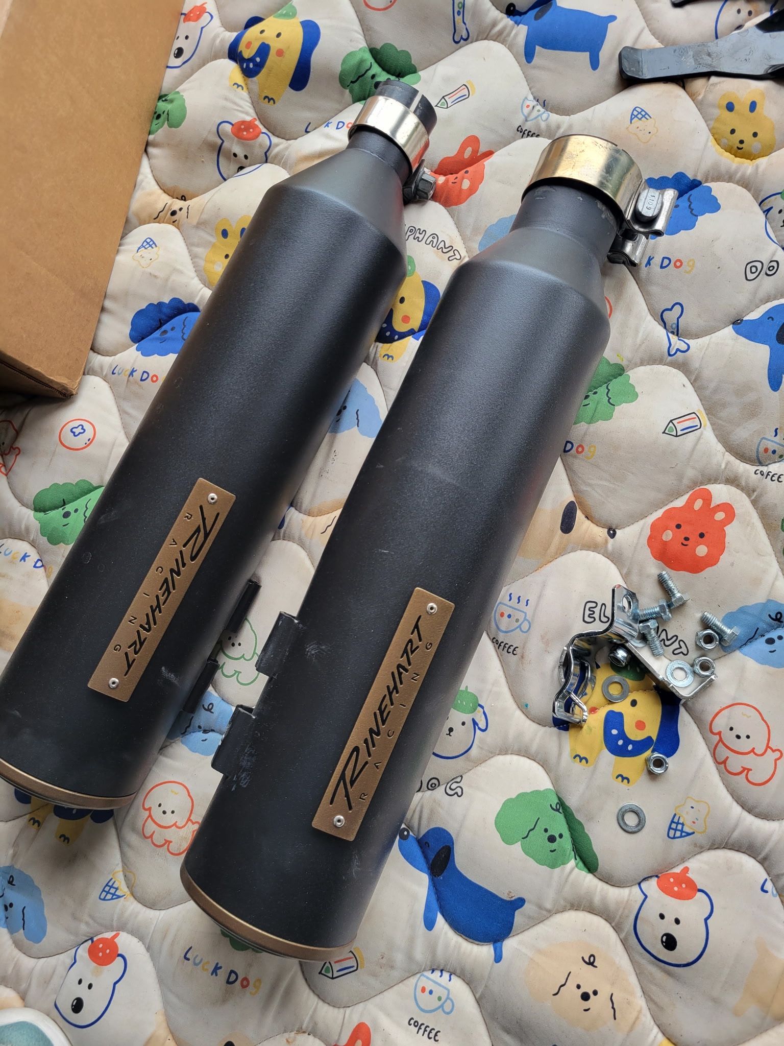 Rinehart 4.5 Mufflers  2024 + Harley Touring Models 