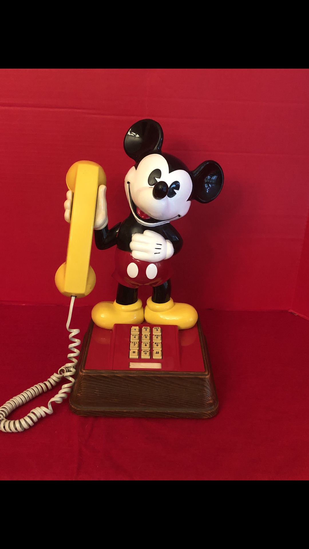 Disney Mickey Mouse touchtone phone