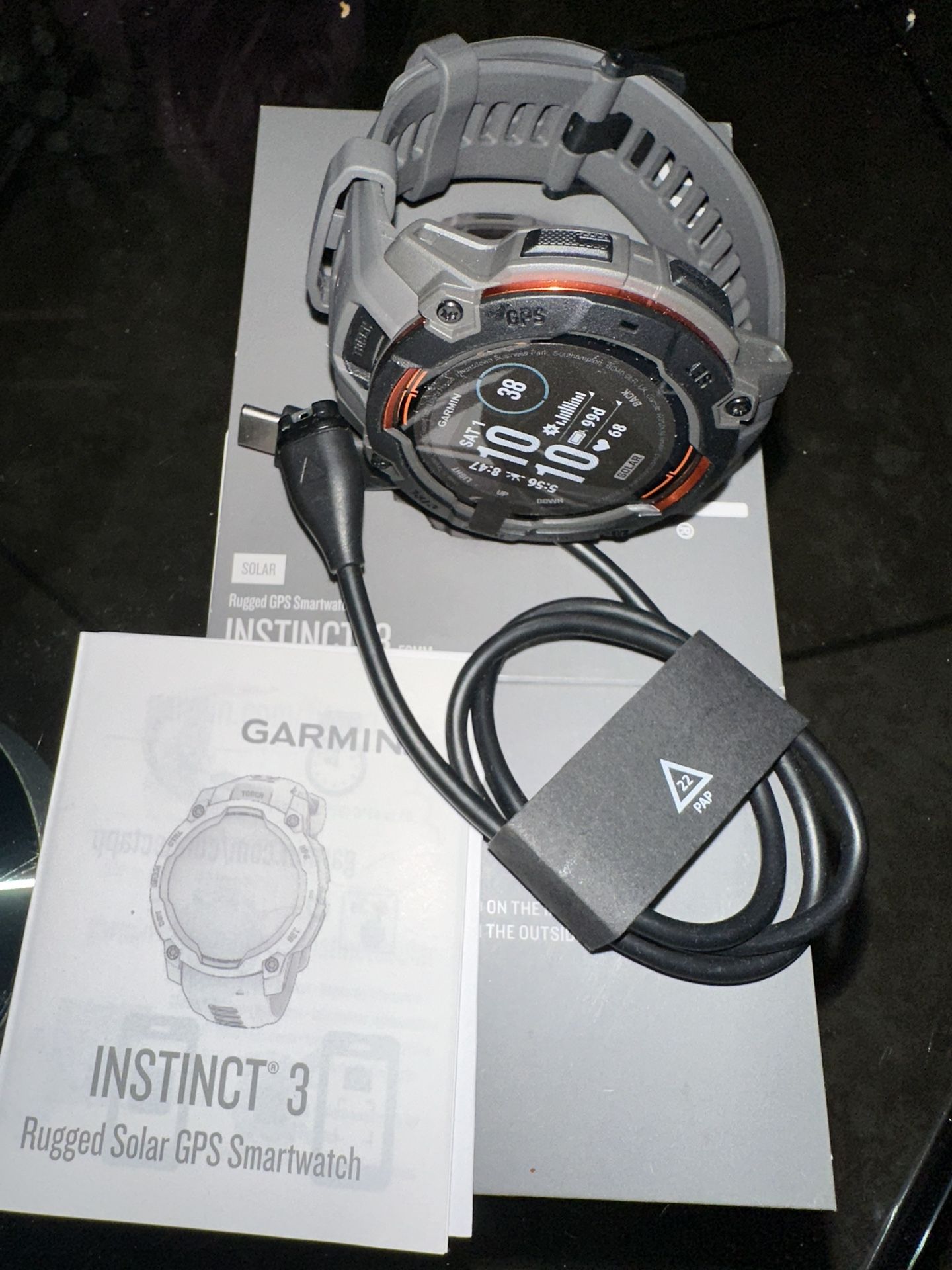 Garmin Instinct 3 Rugged Solar GPS (BRAND NEW)