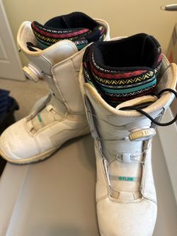 Flow Snowboard Boots White BOA