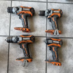 Ridgid Drills and impact