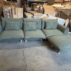 125.5" Oversized Modular Sectional Sofa,